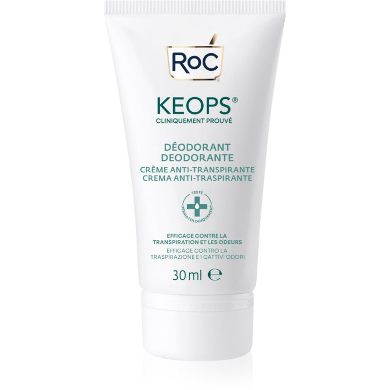 RoC Keops Deodorant Creama Anti-Traspirante krémový antiperspirant pre citlivú pokožku 30 ml