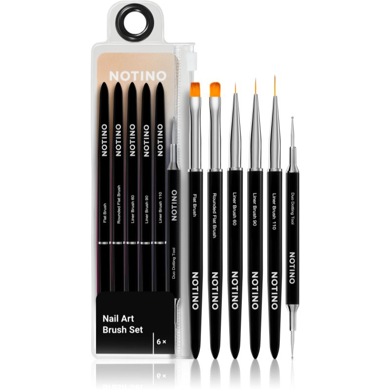 Notino Nail Tools Nail Art Brush Set sada štetcov na nechty