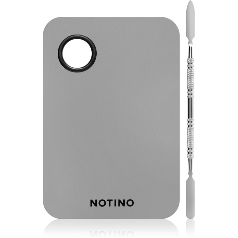 Notino Makeup Brushes Professional Mixing Palette With Spatula paletka na mixovanie make-upu so špachtľou
