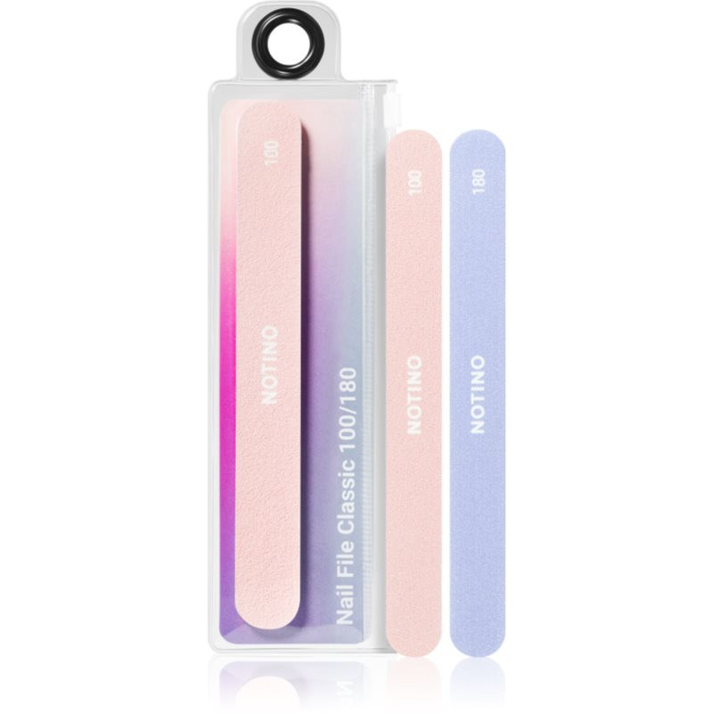 Notino Nail Tools Nail File Classic 100/180 klasický pilník na nechty s dvomi hrubosťami Classic 100/180 1 ks