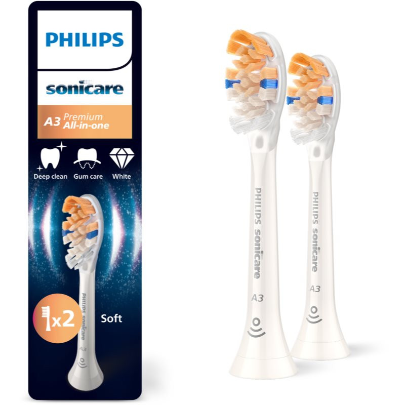 Philips Sonicare Premium All-in-One HX9092/87 náhradné hlavice na zubnú kefku White 2 ks