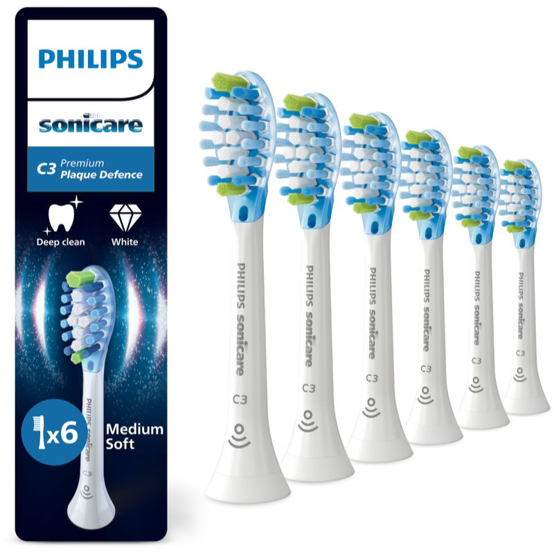 Philips Sonicare Premium Plaque Defense HX9046/87 náhradné hlavice na zubnú kefku 6 ks