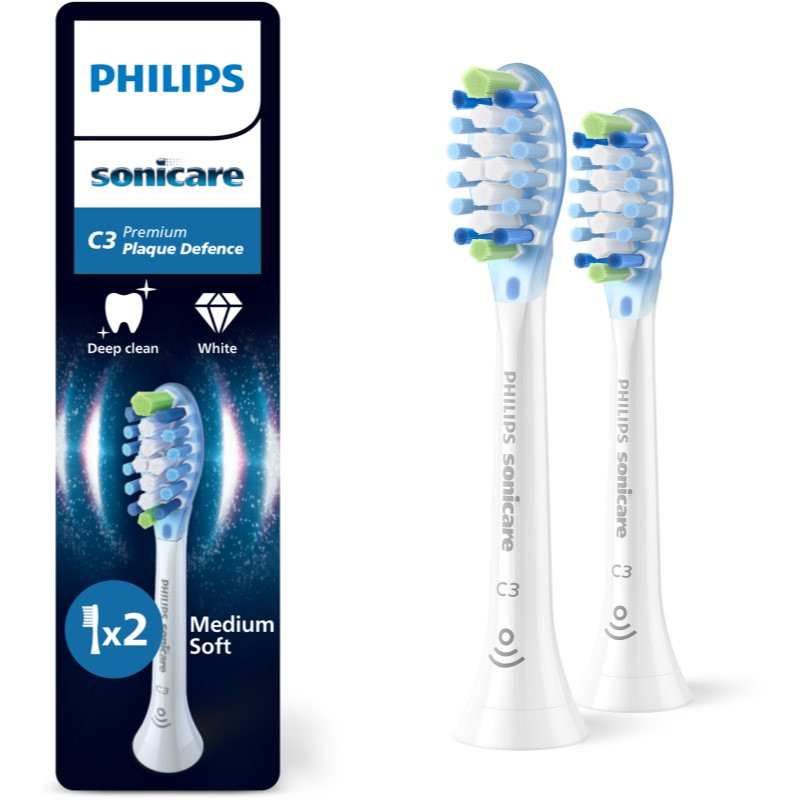 Philips Sonicare Premium Plaque Defense HX9042/87 náhradné hlavice na zubnú kefku 2 ks