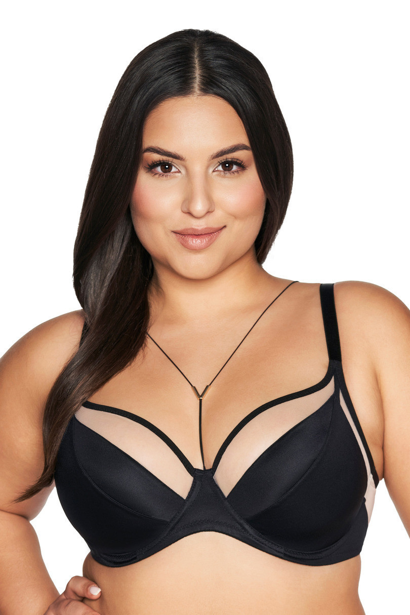 PODPRSENKA AV 2136 BLACK MAXI černá 105F