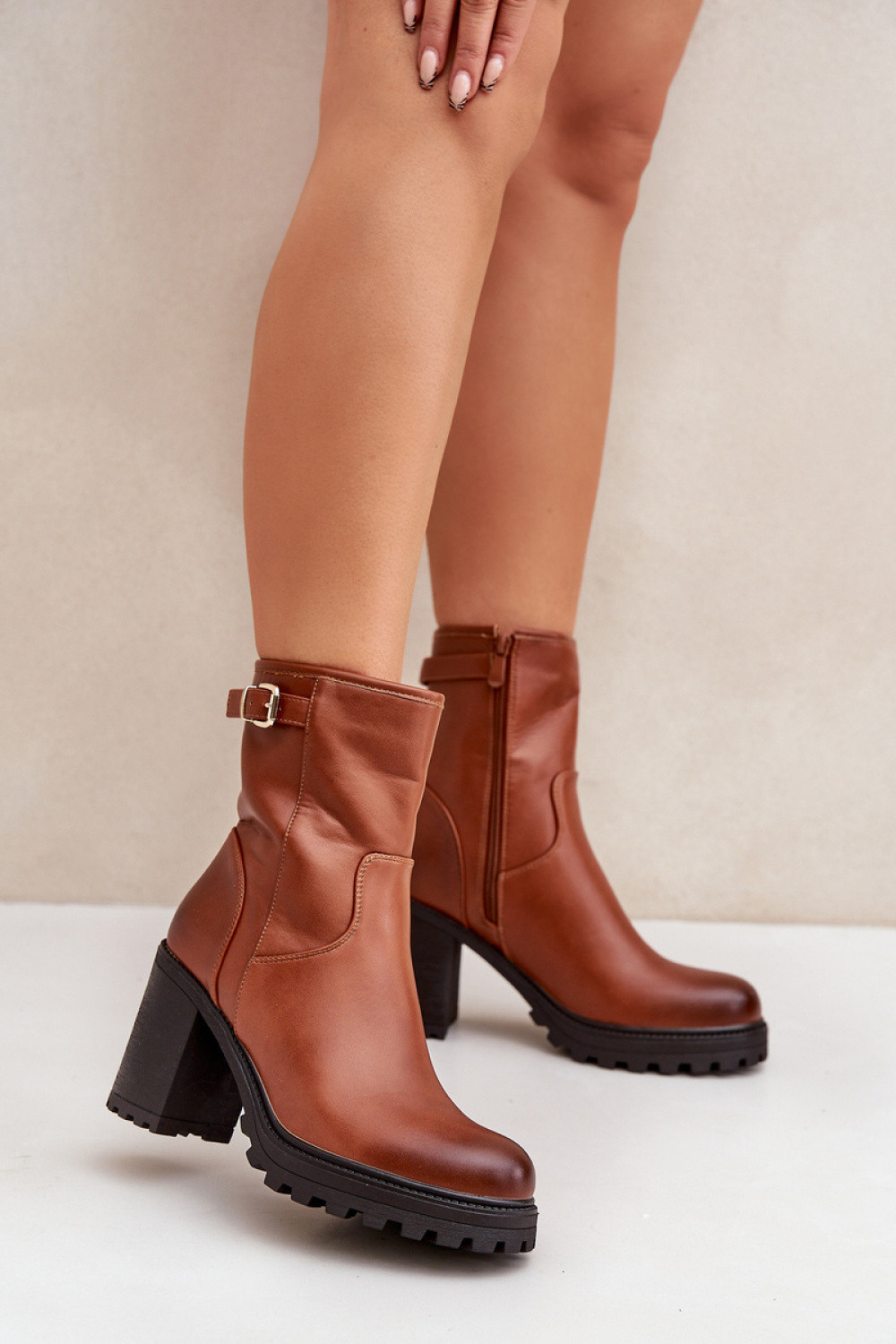 Topánky na podpätku model 204673 Step in style 38