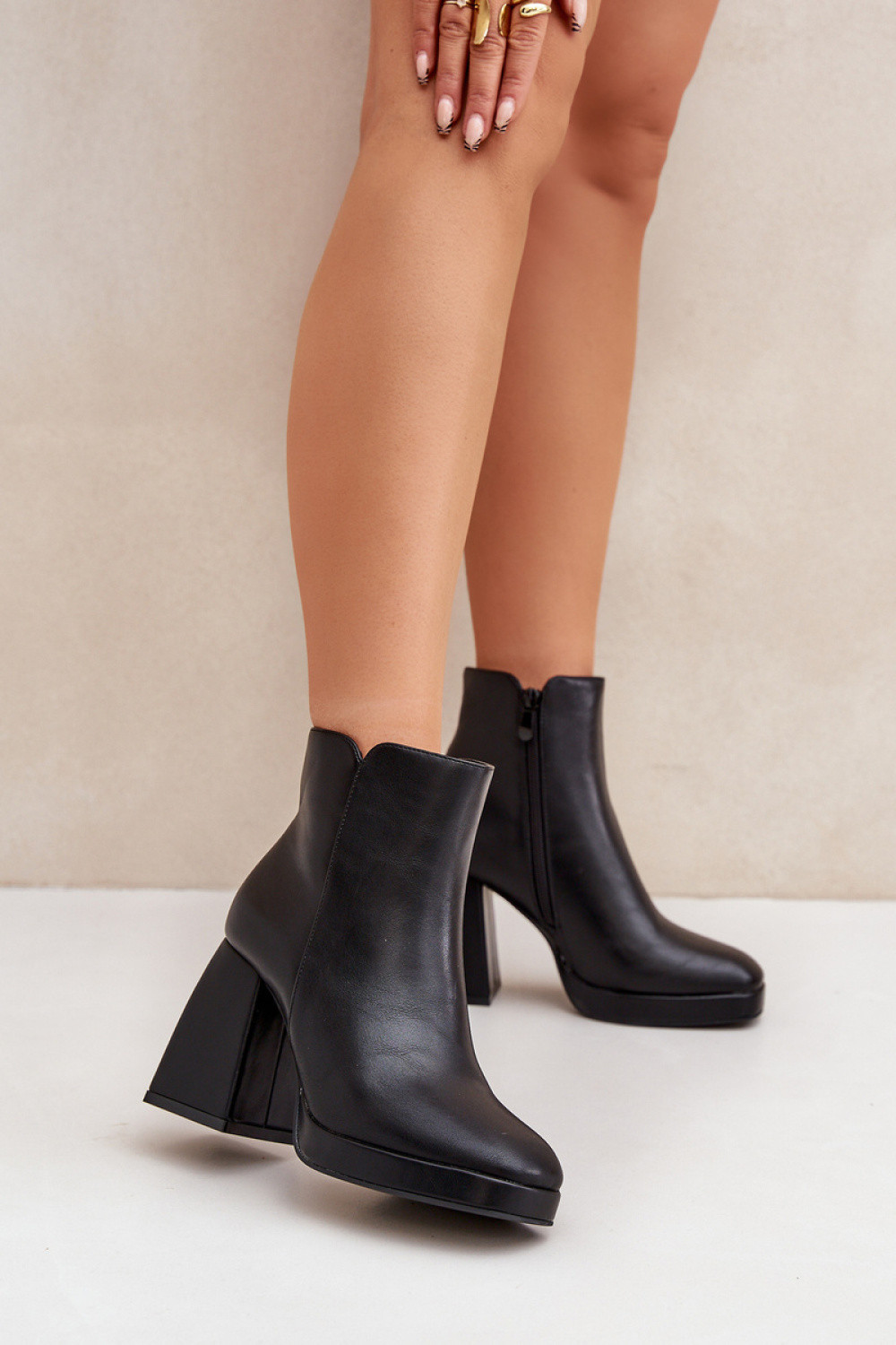 Topánky na podpätku model 204678 Step in style 38