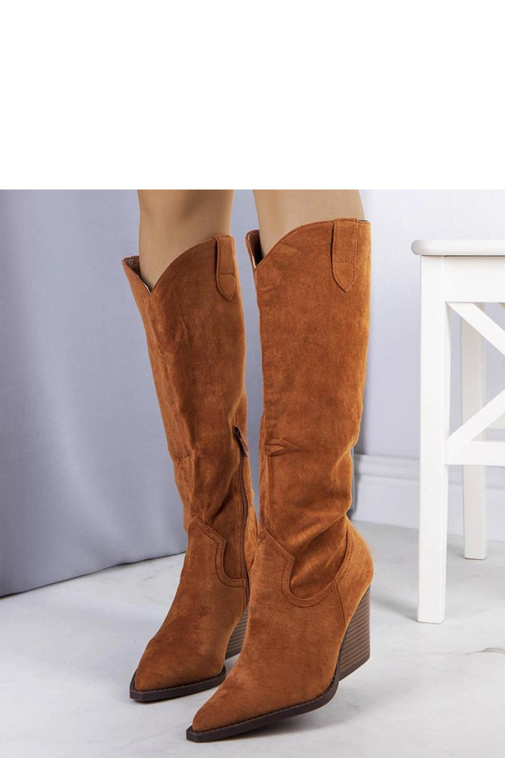 Čižmy na podpätku model 204847 Solea 37