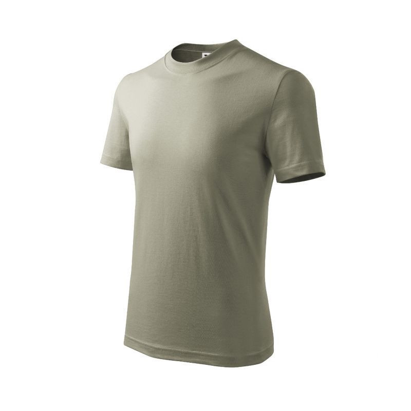 Basic tričko detské svetlá khaki 158 cm/12 let