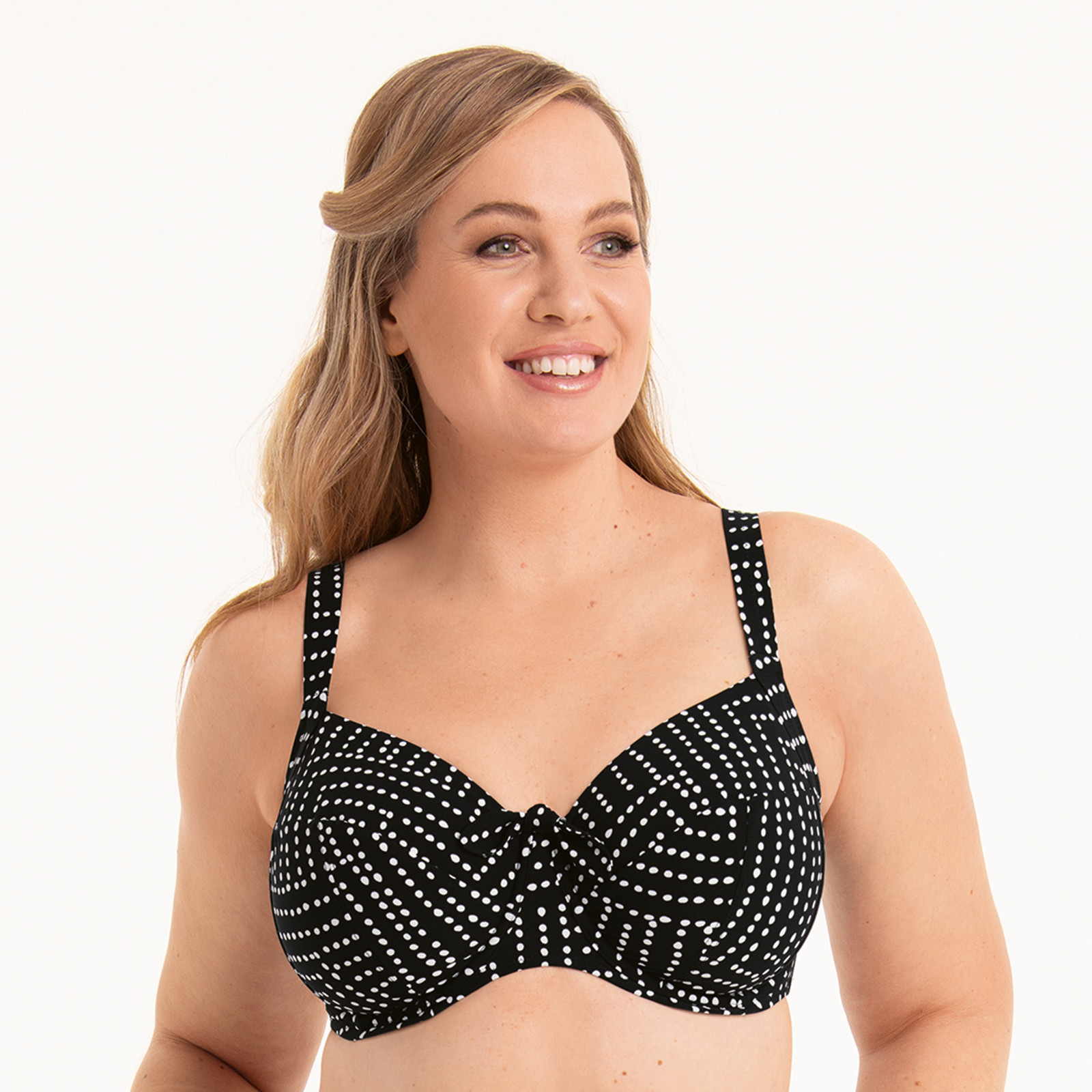 Style Luna Top Full Cup Bikini - vrchný diel 8741-1 čierna - RosaFaia 001 černá 38F