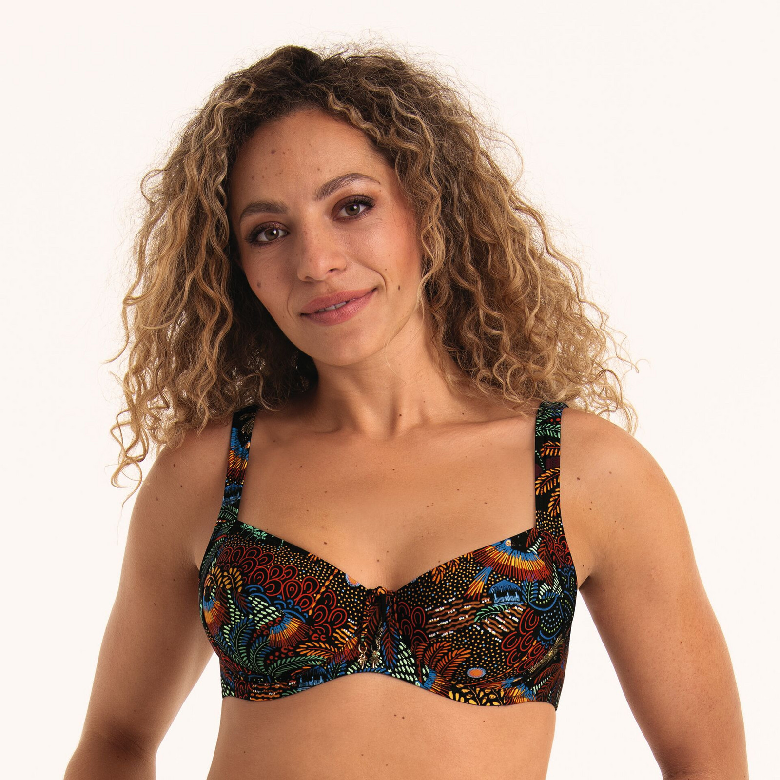 Style Sibel Top Bikini - horný diel 8775-1 safari - RosaFaia 733 safari 38C