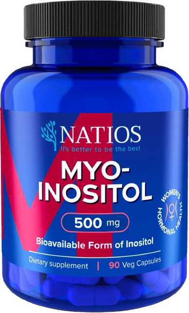 NATIOS Myo-Inositol, 500 mg 90 kapsúl
