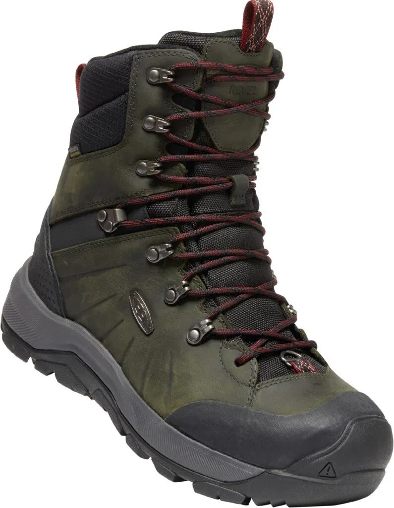 Keen REVEL IV HIGH POLAR MEN magnet/red carpet zelený Veľkosť: 47,5 191190645796
