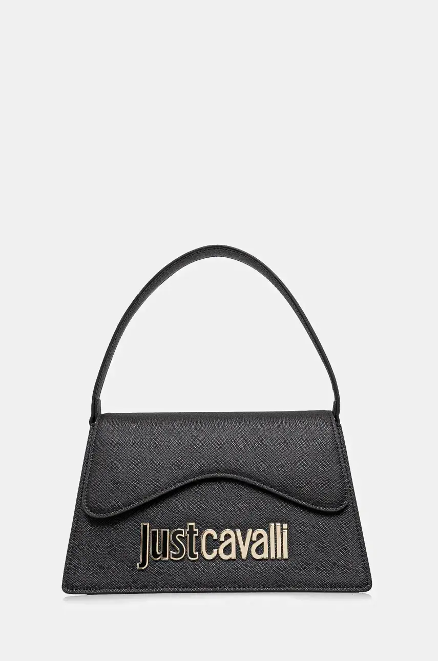 Kabelka Just Cavalli čierna farba, 78RA4BB4 ZS766