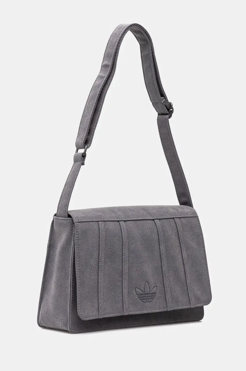 Kabelka adidas Originals SHOULDERBAG šedá farba, JW3990