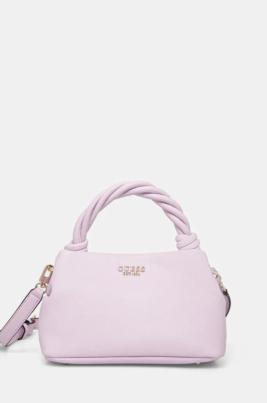 Kabelka Guess SANSA ružová farba, HWNG84 76110