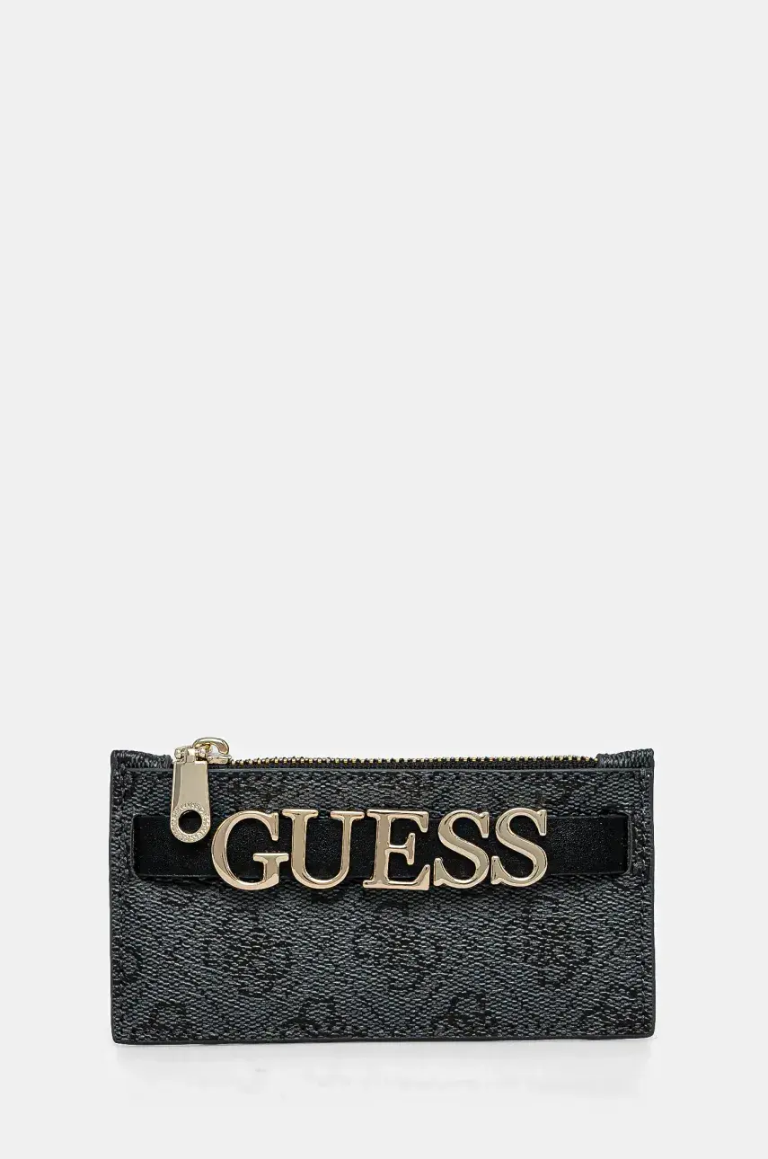 Puzdro na karty Guess ZAMIRA šedá farba, RW1728 P5201