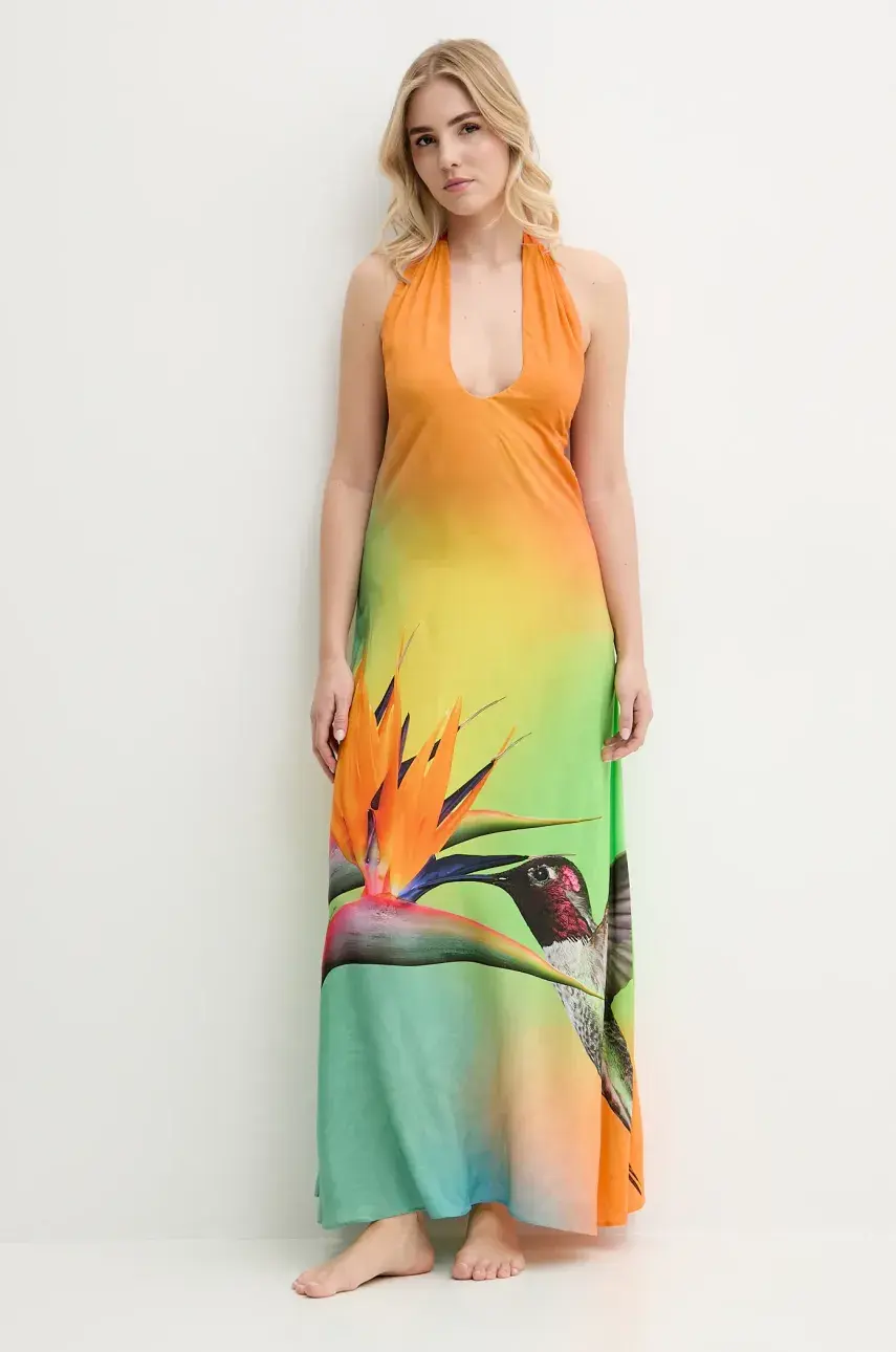 Plážové šaty Desigual COLIBRÍ DRESS viac farieb, 25SWMW11