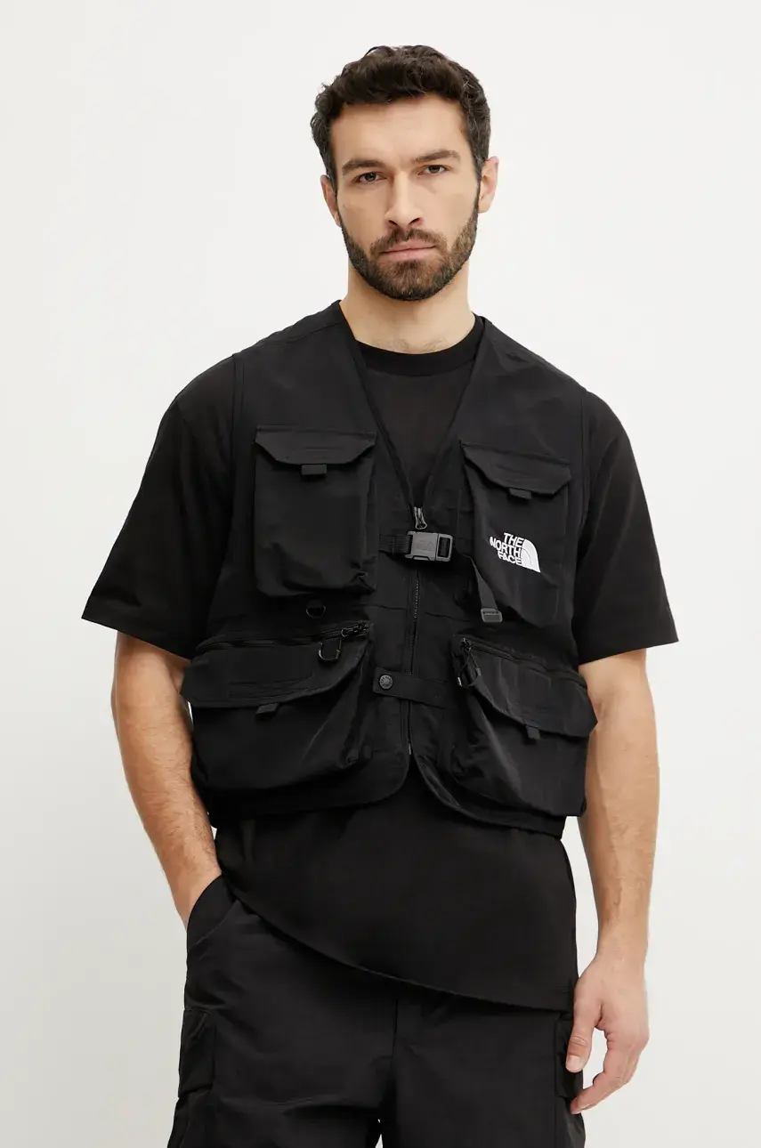 Vesta The North Face TNF X NSE pánska, čierna farba, prechodná, NF0A8BK2JK31