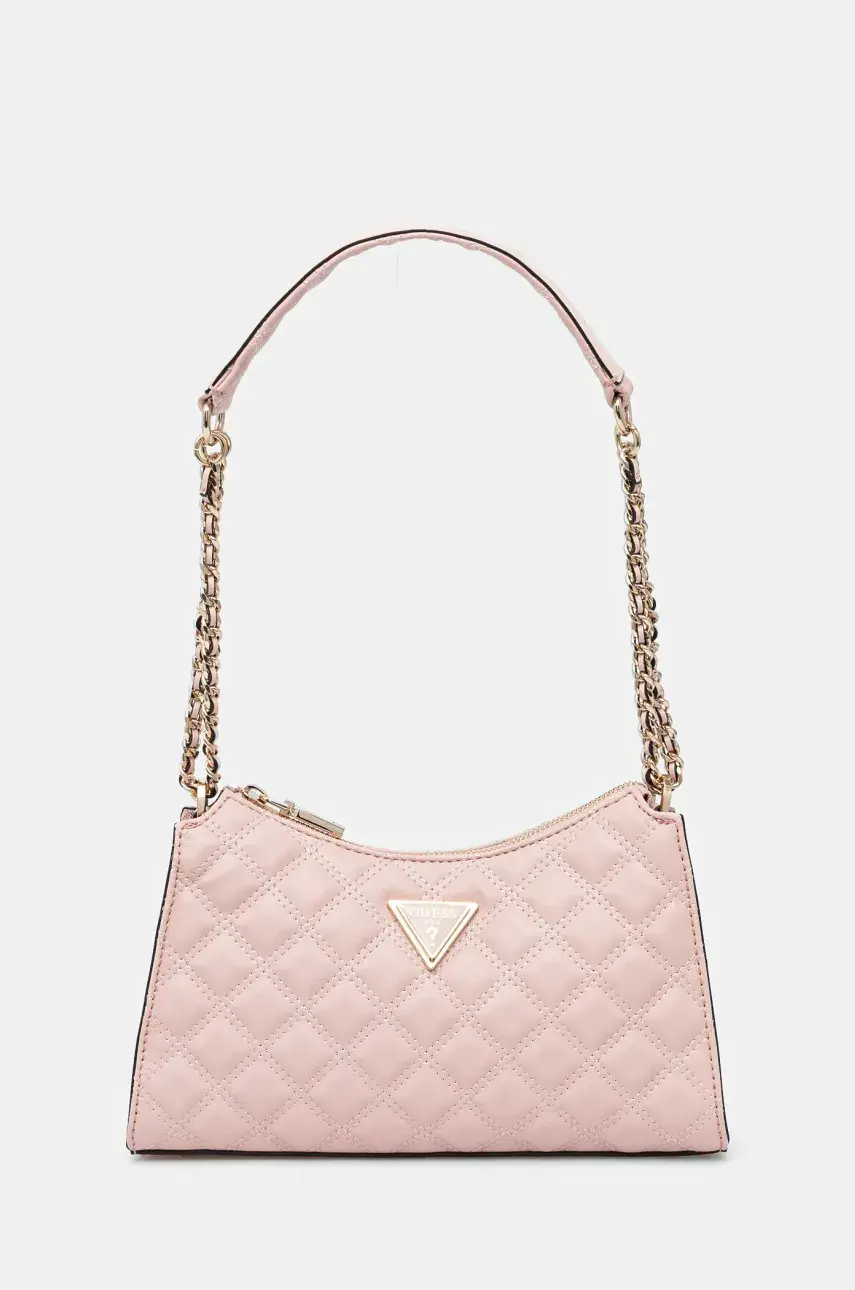 Kabelka Guess GIULLY ružová farba, HWQG87 48130