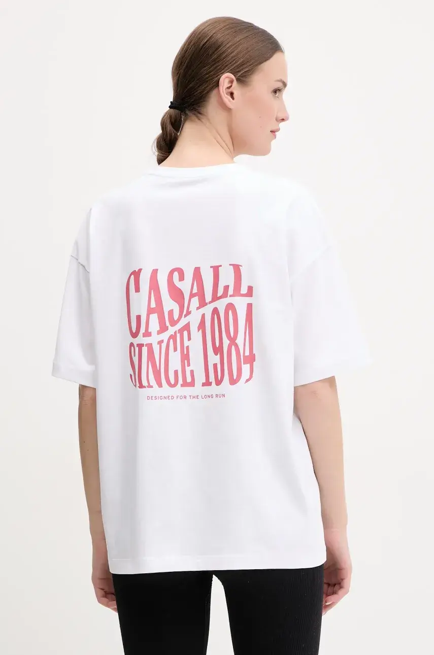 Tričko Casall dámske, biela farba, 25010