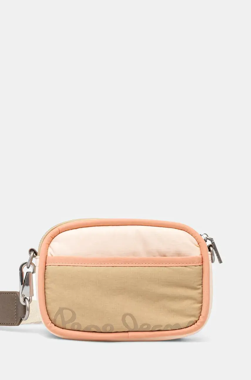 Kabelka Pepe Jeans BRIANAE BLOOM béžová farba, PL031653