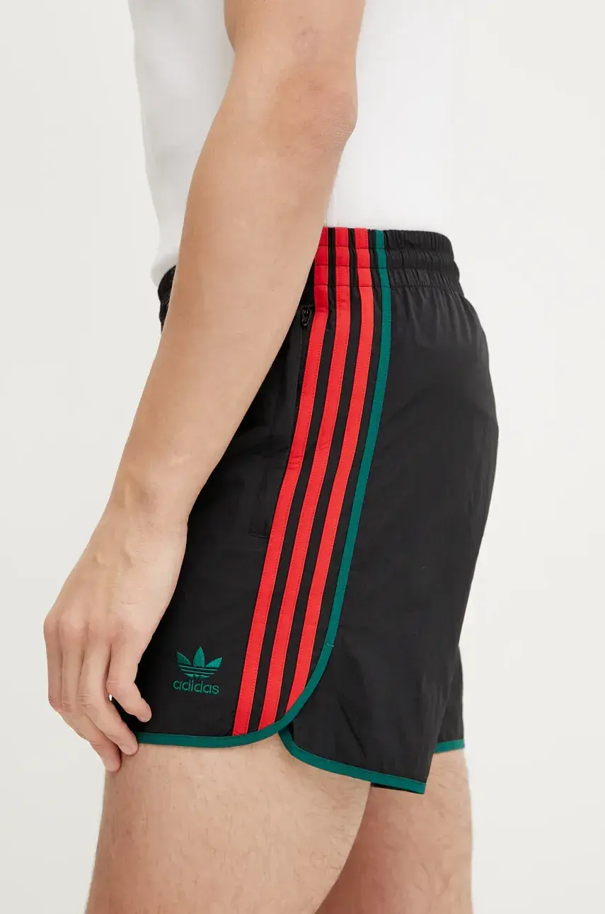Šortky adidas Originals Sprinter shorts pánske, čierna farba, JP1274