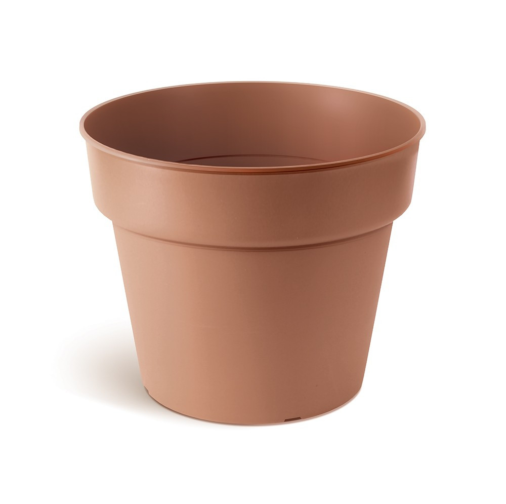 Plastový květináč PLANTIS terakota matný