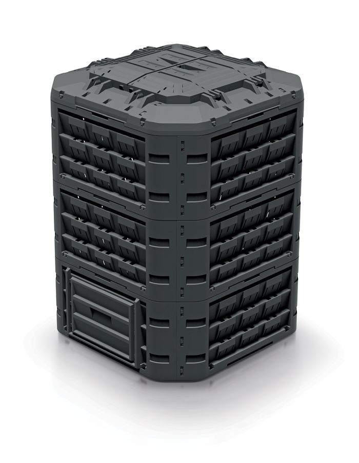 Termokompostér COMPOGREENS 950 l černý