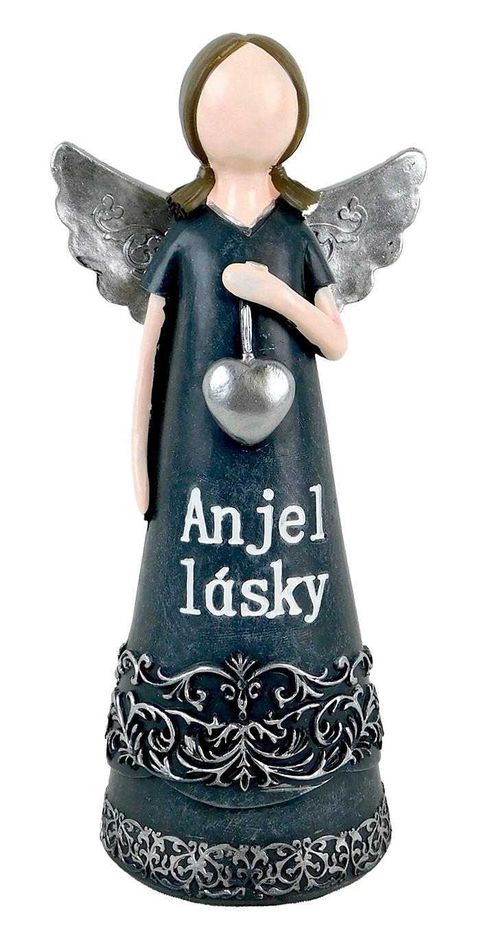 MAKRO - Soška anjel lásky 25cm