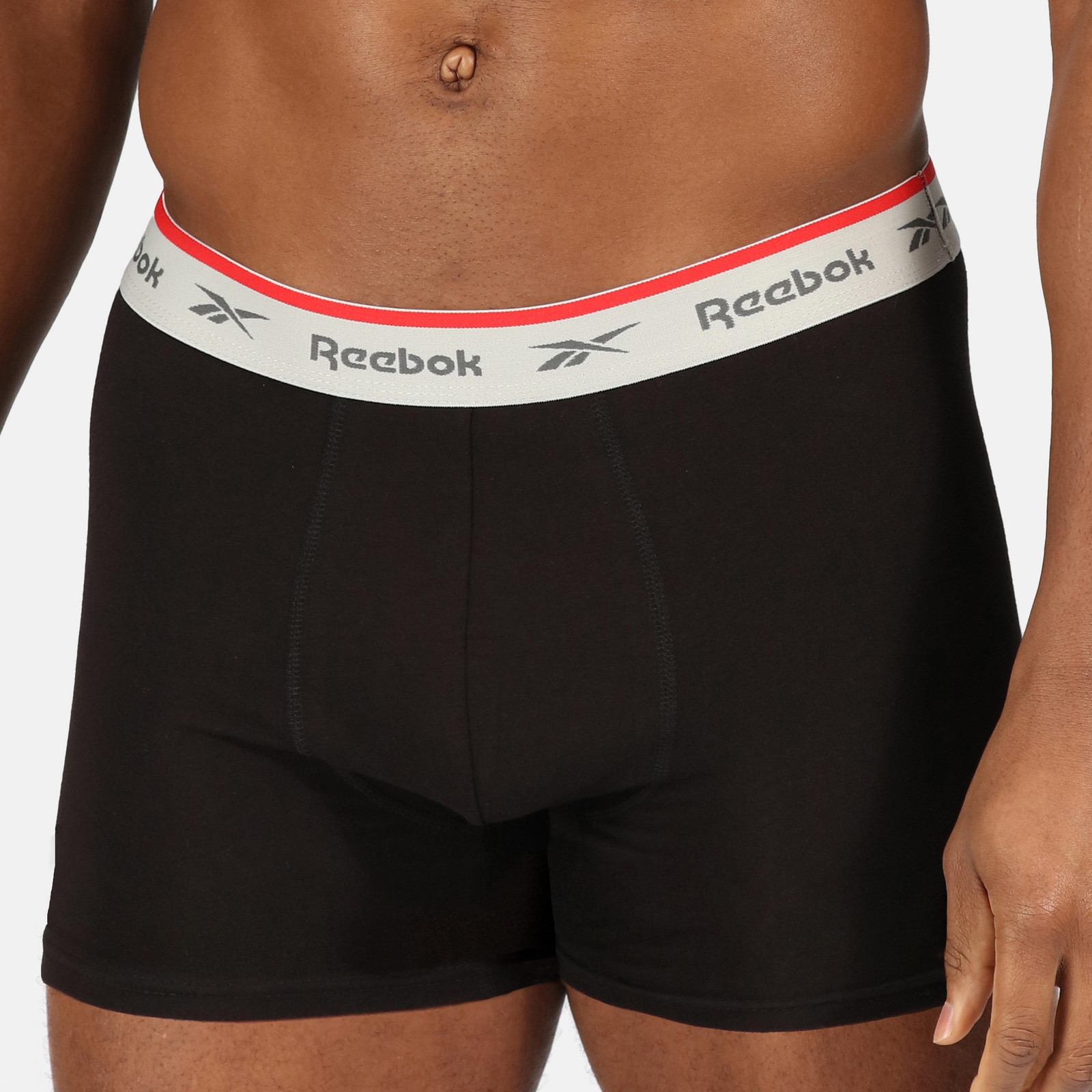 Reebok súprava 3 pánskych boxeriek na fitness čierna