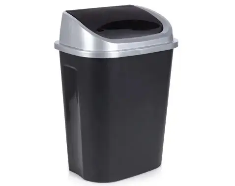 Odpadkový kôš 25 l, čierny%