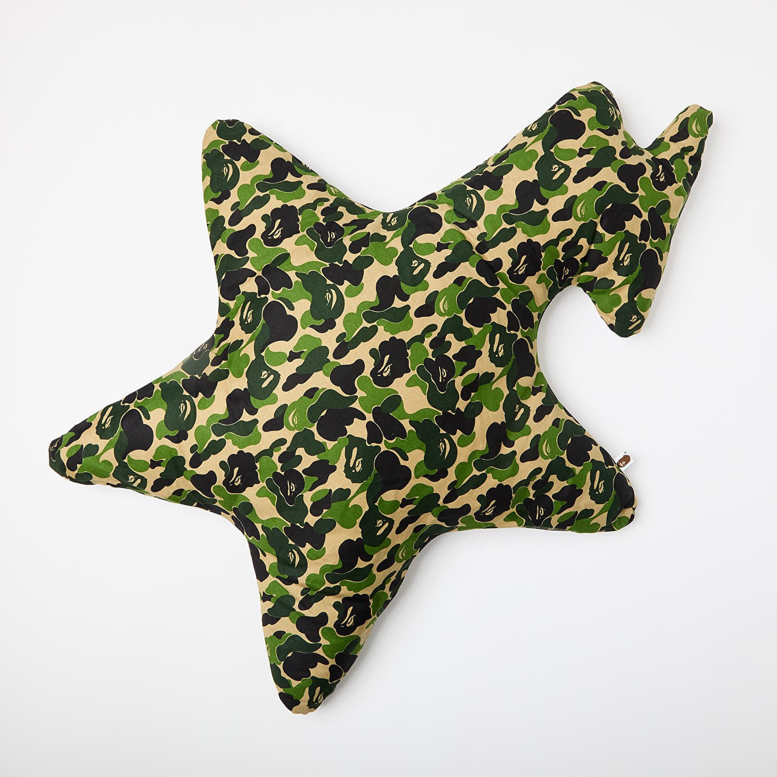 A BATHING APE Abc Camo Sta Big Cushion Green Universal