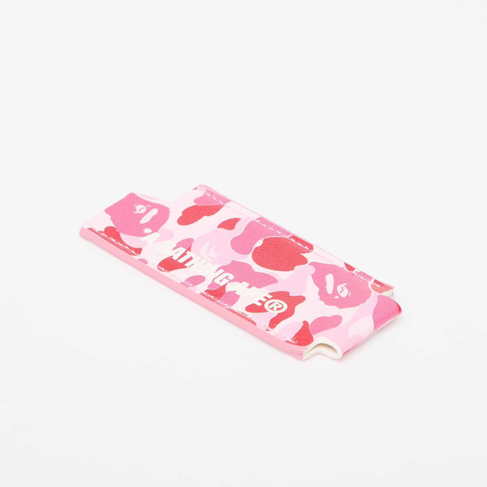 A BATHING APE Abc Camo Lighter Case Pink Universal