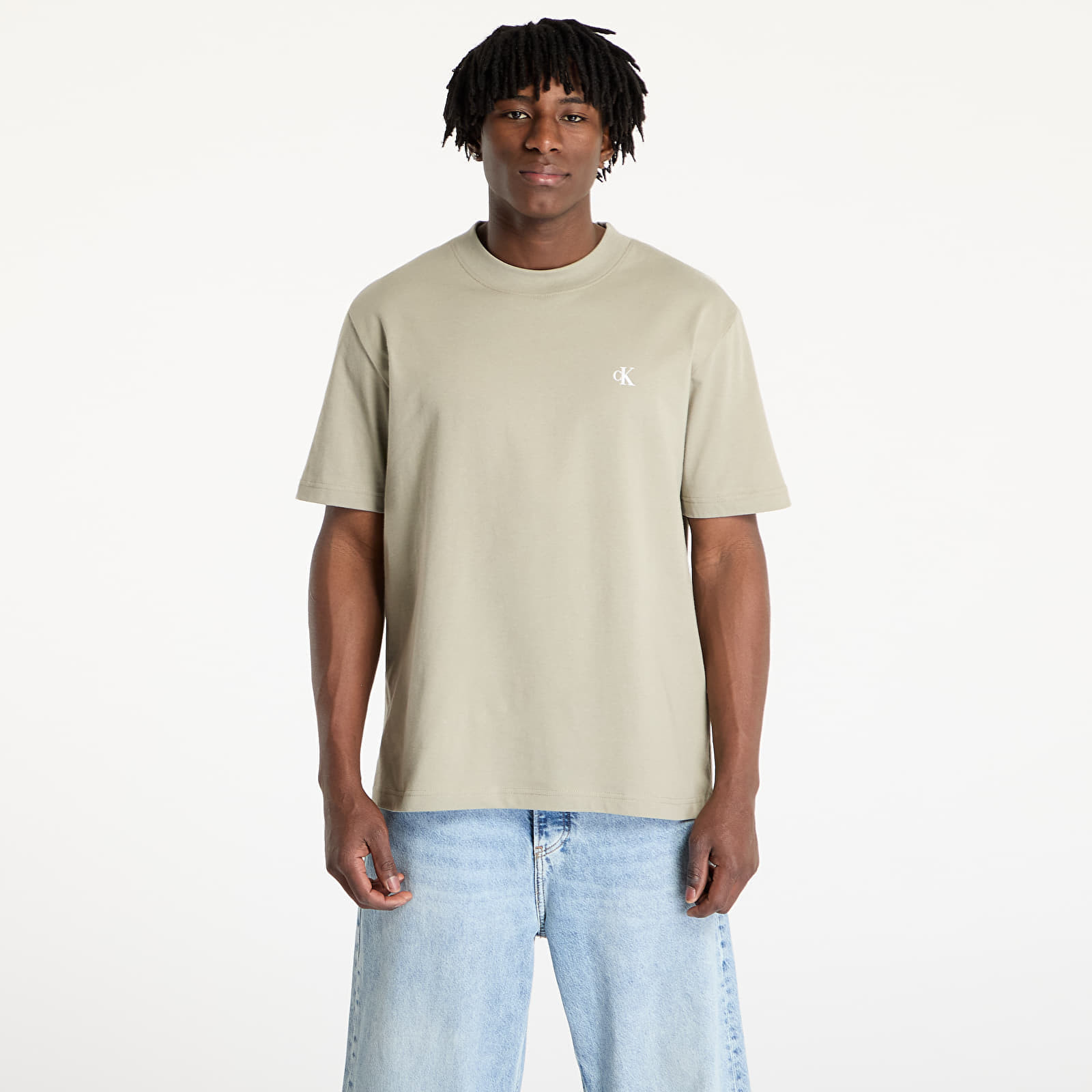 Tričko Calvin Klein Jeans Painted Calvin Klein Tee Gray S