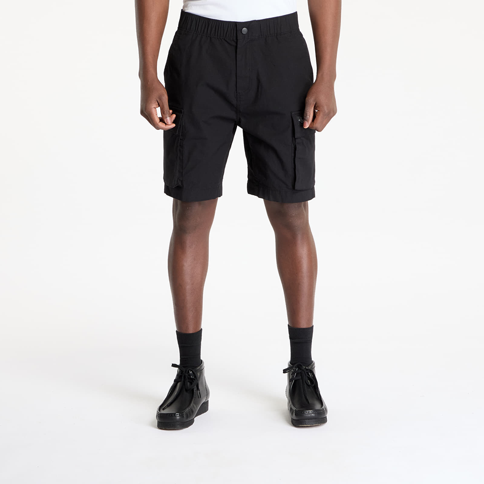 Calvin Klein Jeans Washed Cargo Short Black 30