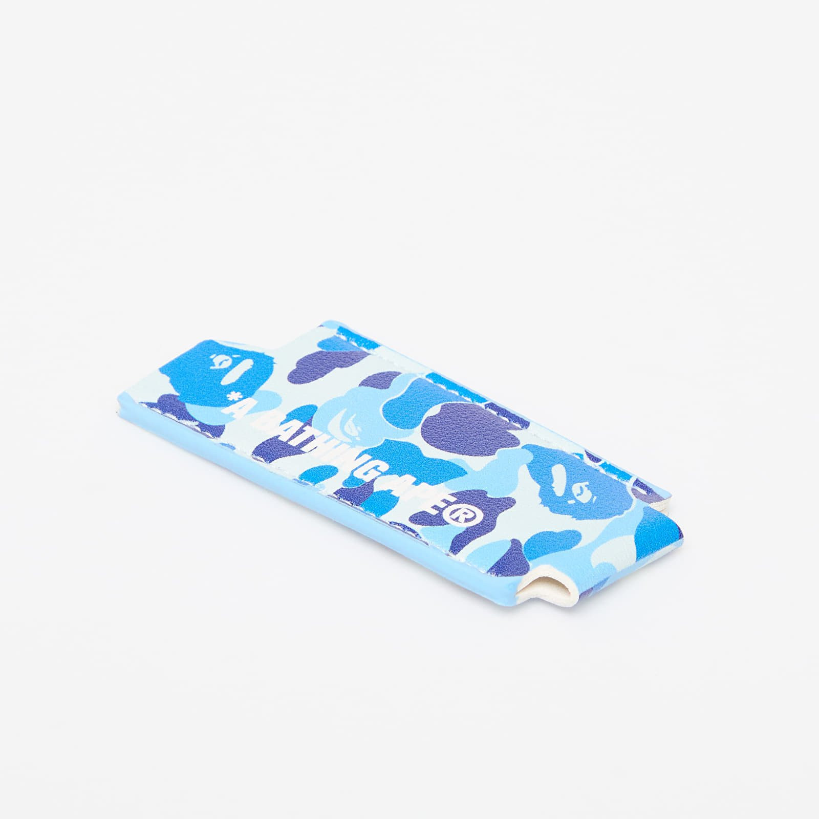A BATHING APE Abc Camo Lighter Case Blue Universal