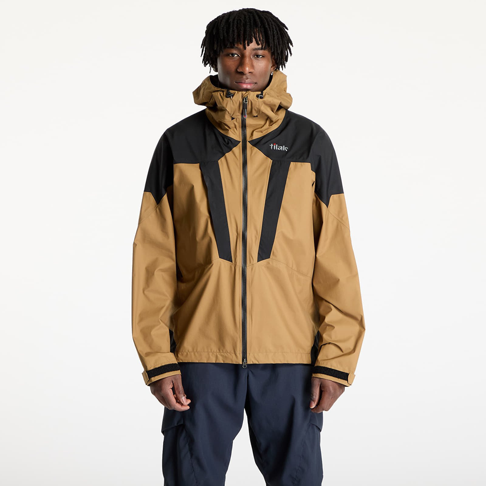 Bunda Tilak Stinger Paclite Jacket Bronze Brown/ Caviar Black S