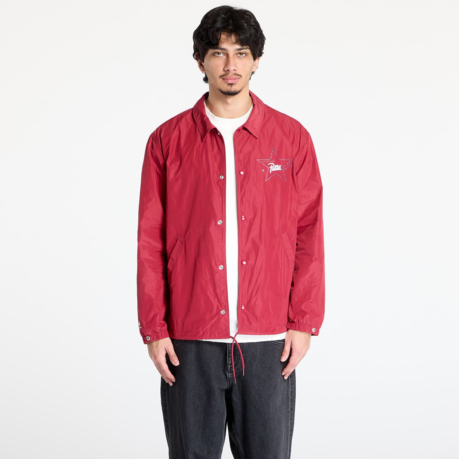 Bunda Converse x Patta Coaches Jacket UNISEX Garnet XS