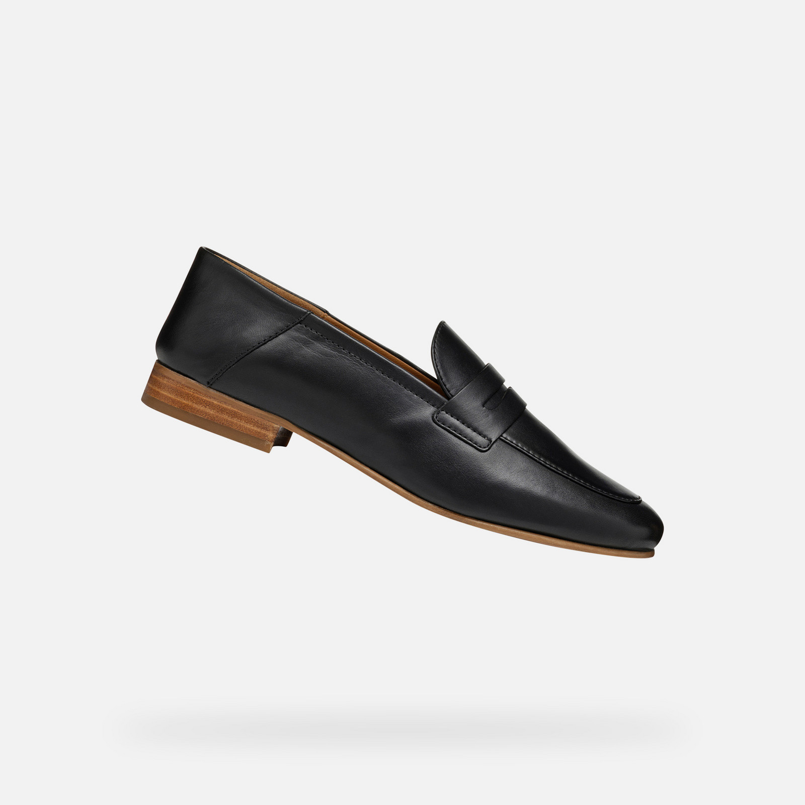 Black women's moccasins Geox Mantinea - Women's