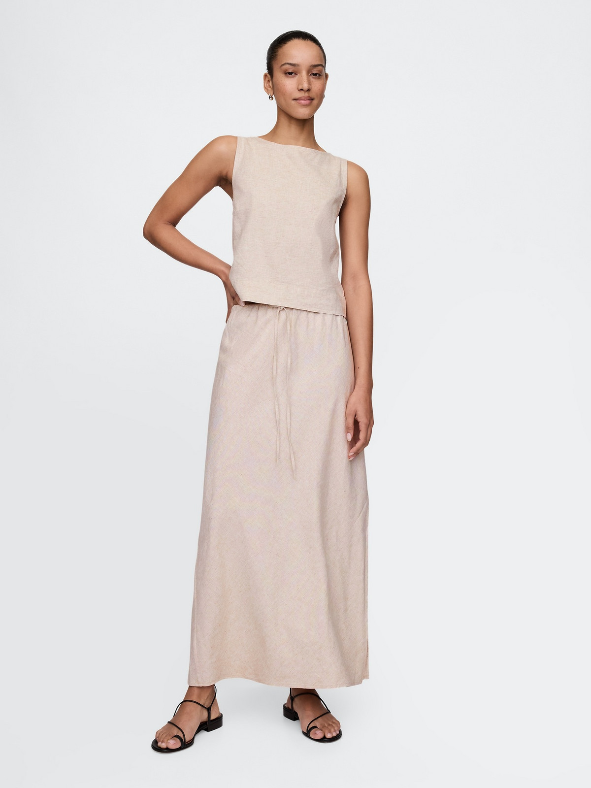 GAP Linen midi skirt - Women's