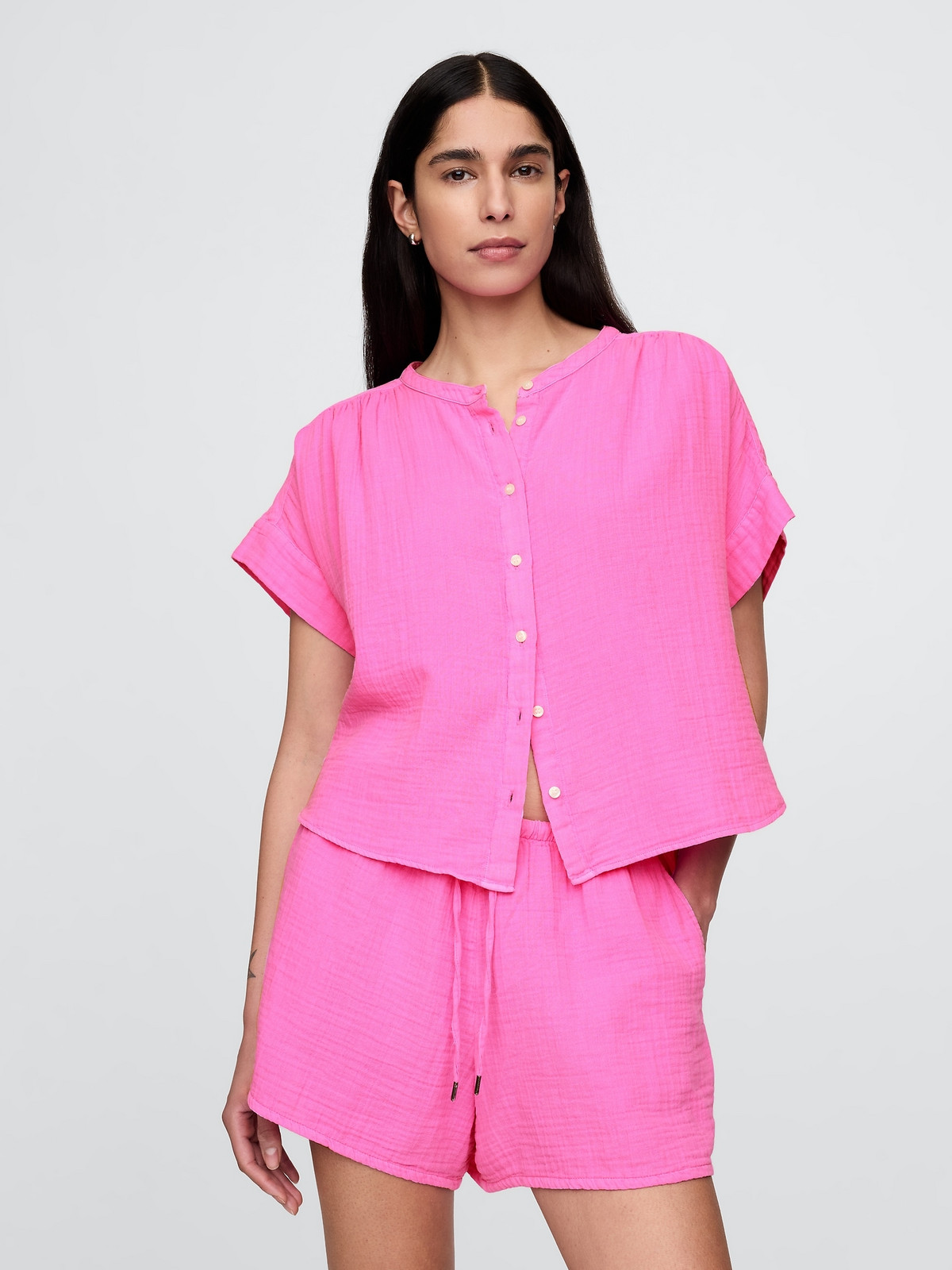 GAP Muslin oversize shirt - Women's