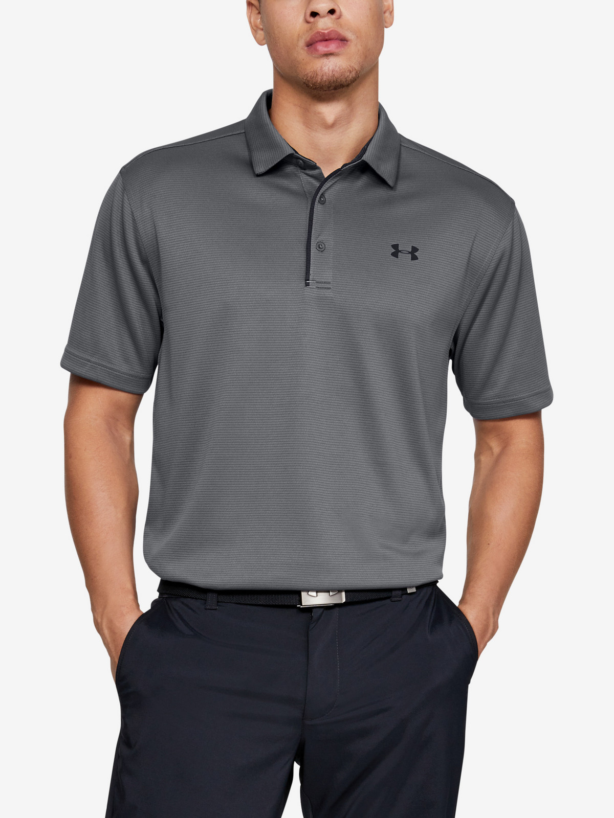 Under Armour T-Shirt Tech Polo-Gry - Men