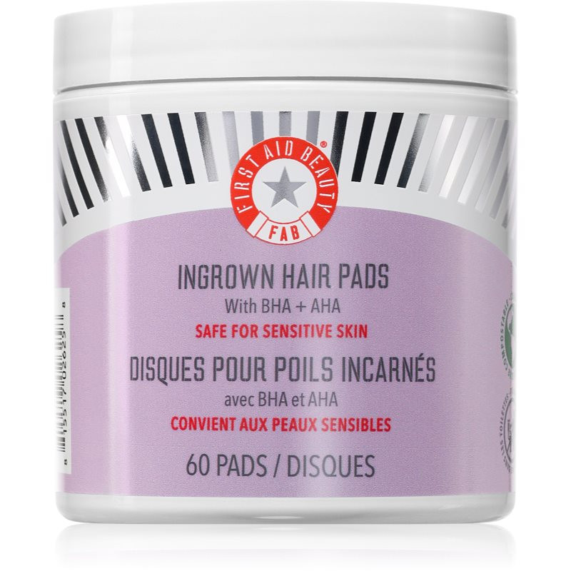 First Aid Beauty Ingrown Hair Pads exfoliačné vankúšiky 60 ks
