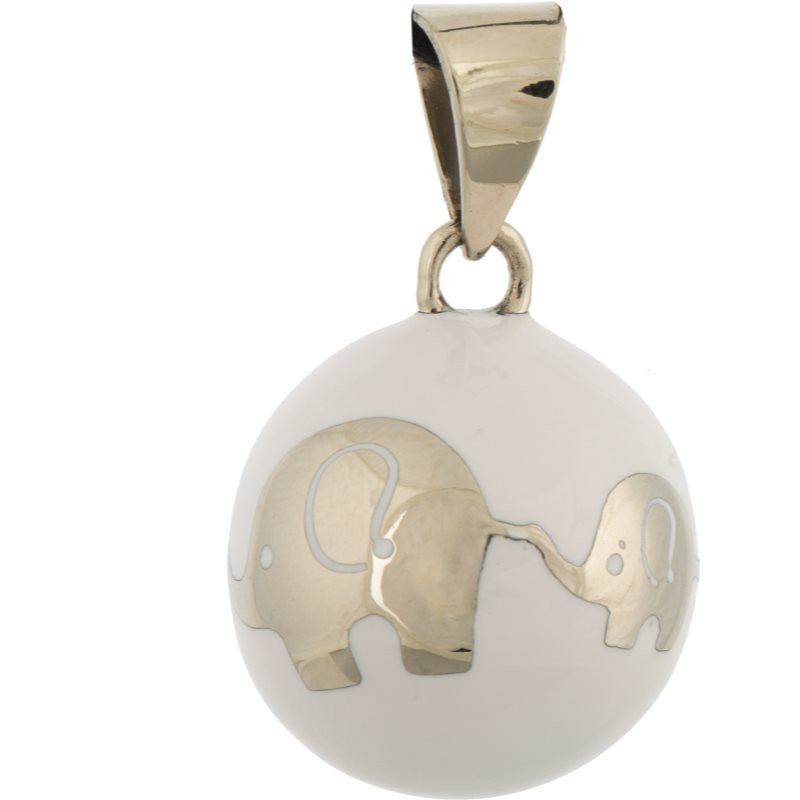Bola ESSENTIALS White elephant tehotenská rolnička 1 ks