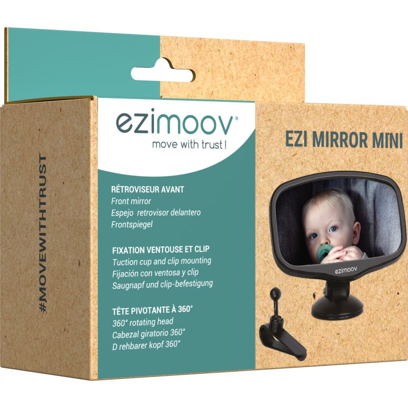 Ezimoov EZI Mirror Mini zrkadielko do auta 14,5 cm x 9,5 cm 1 ks