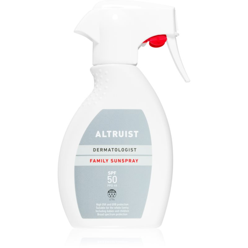 Altruist Family Sunspray opaľovací sprej SPF 50 250 ml