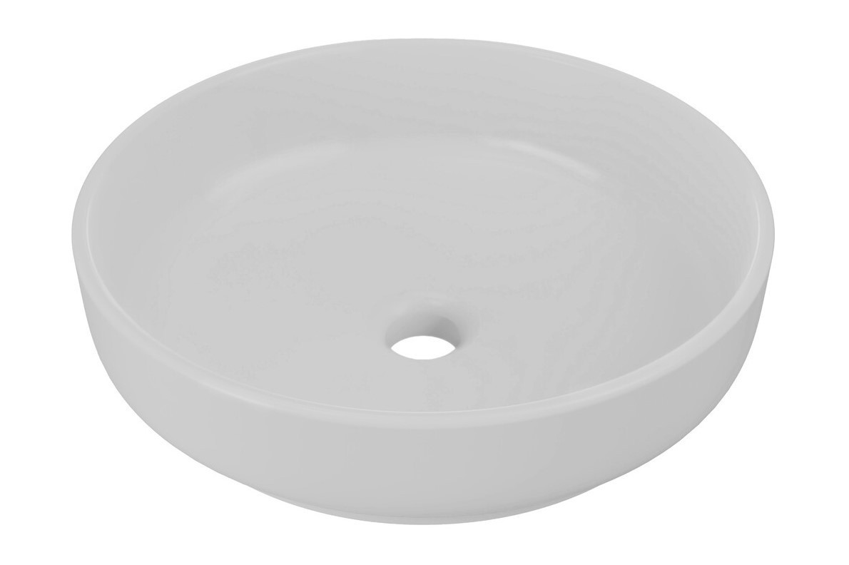 ArtCom Keramické umývadlo RIVER 1 E-6595 | sivý mat 40 cm