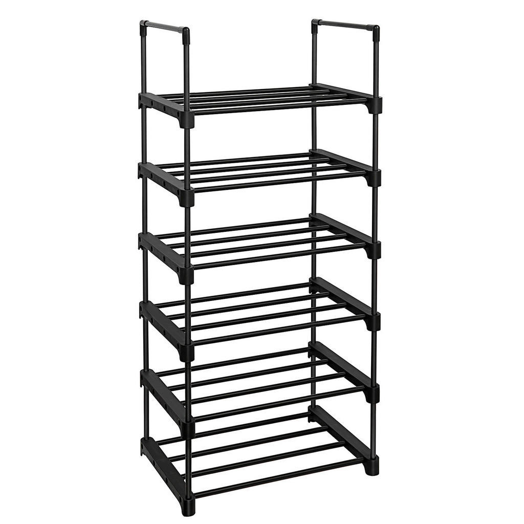 Boxxx REGÁL NA TOPÁNKY, čierna, 45/106/30 cm