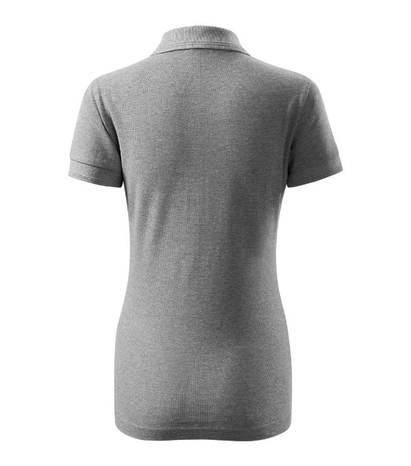 Polo tričko Pique Free tmavo šedé XL