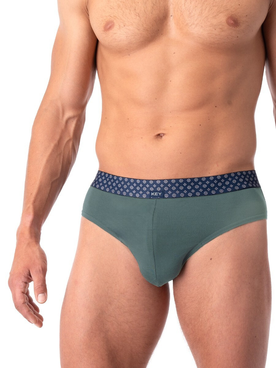 Nohavičky Key MPP 231 A25 Bamboo A'2 M-2XL tmavě modrá-olivová L